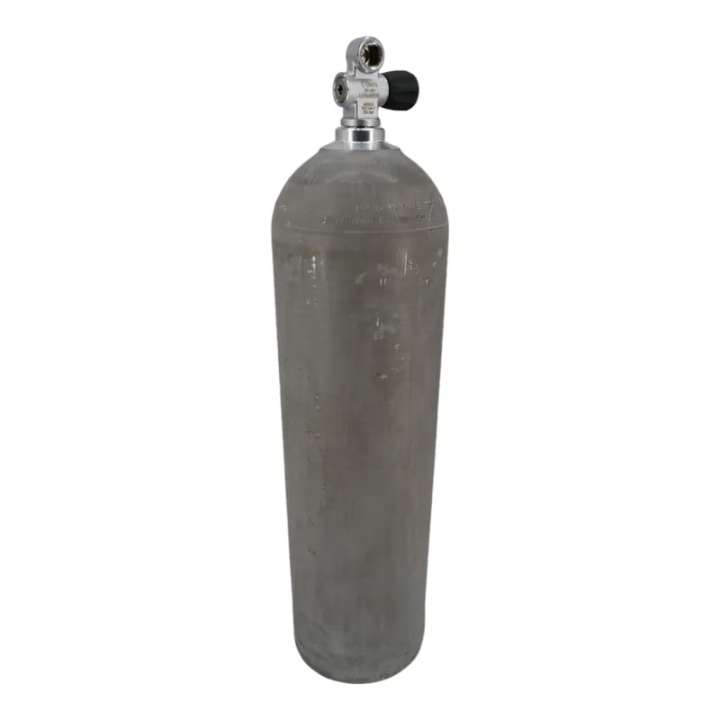 Mega-Angebot Aluminum diving cylinder 11.1 liters 80cft complete with expandable mono valve G5/8" LA right