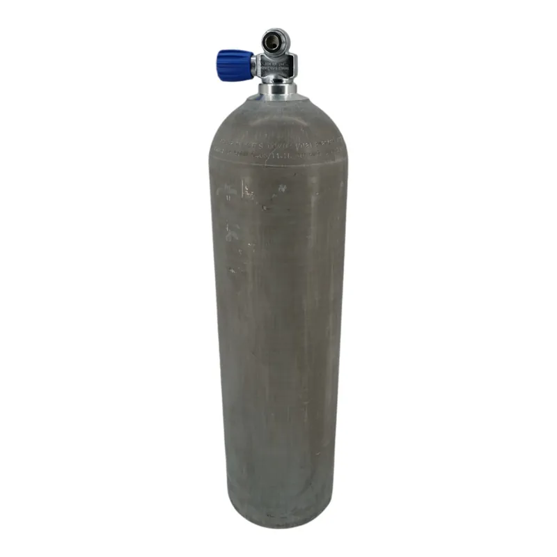 Aluminium Tauchflasche 11,1 Liter 80cft komplett mit Sauerstoff Monoventil G3/4" Links Top-Angebot