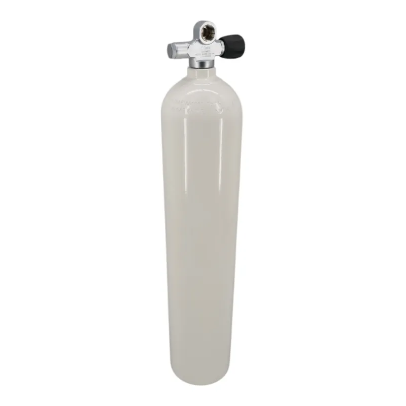 Nur Heute Aluminium Tauchflasche 5,7 Liter (40cuf), 207 bar komplett Brückenventil G5/8" LA-Rechts