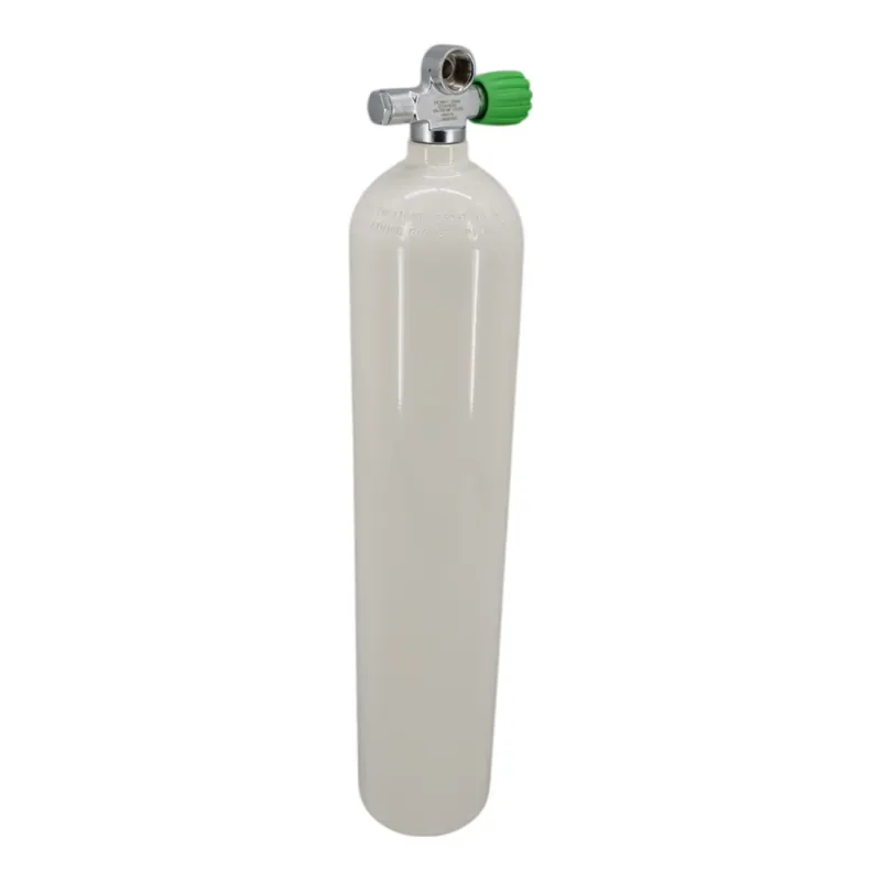 Aluminium diving cylinder 5.7 litres (40cuf), 207 bar complete Nitrox Manifold valve M26x2 LA Right Günstig