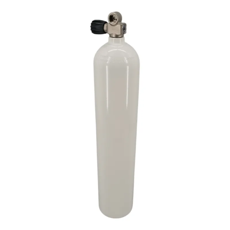 Aluminium Tauchflasche 5,7 Liter (40cuf), 207 bar komplett mit Erweiterbares Monoventil G5/8" Links Online Kaufen