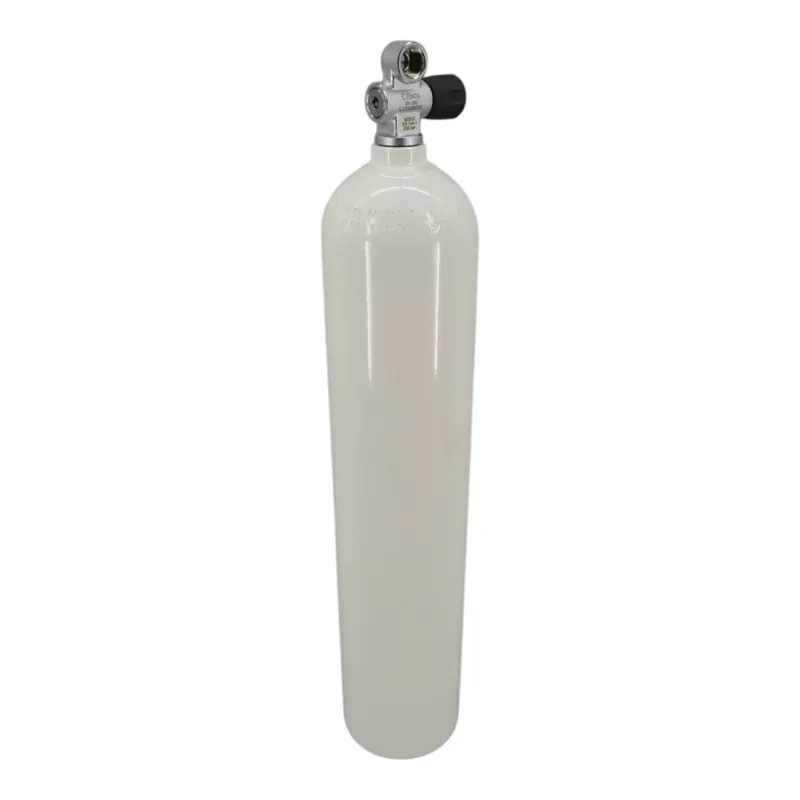 Rabatt Aluminium diving cylinder 5.7 litres (40cuf), 207 bar complete Expandeble Monovalve G5/8" LA Right