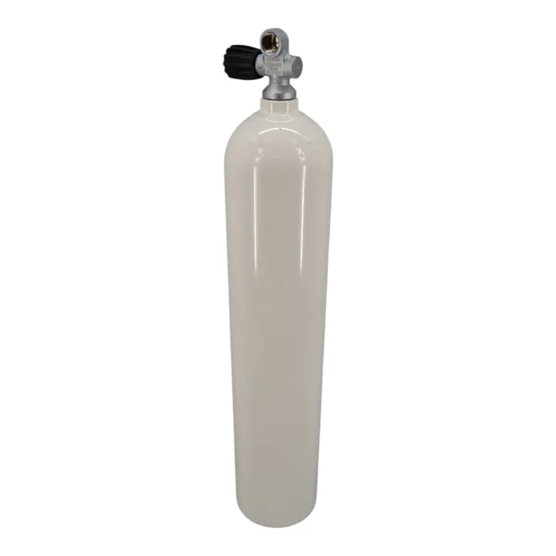 Aluminium Tauchflasche 5,7 Liter (40cuf), 207 bar komplett Monoventil SoS G5/8"-Links Solange Der Vorrat Reicht