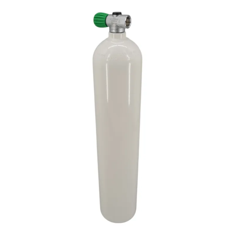 Aluminium diving cylinder 5.7 litres (40cuf), 207 bar complete Nitrox SH-Valves M26x2 Preiswert