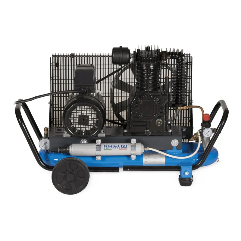 Eolo 8 bar breathing air compressor from COLTRI for direct breathing, 400V 50Hz 3 kW Direkt Vom Hersteller