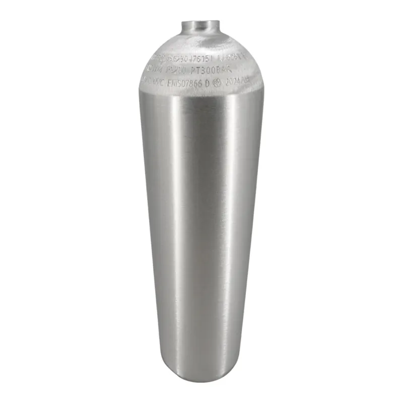Aluminum diving cylinder 11 liters 200 bar without valve Sonderangebot