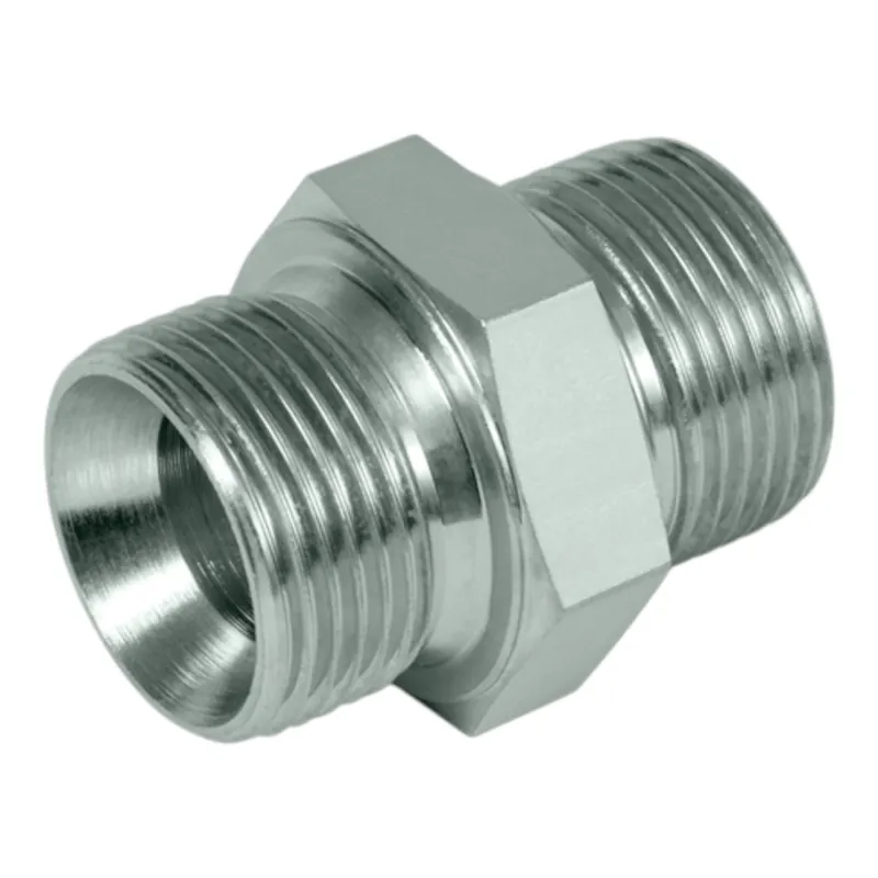 Geprüft Doppelstutzen BSP-BSP G1/8"
