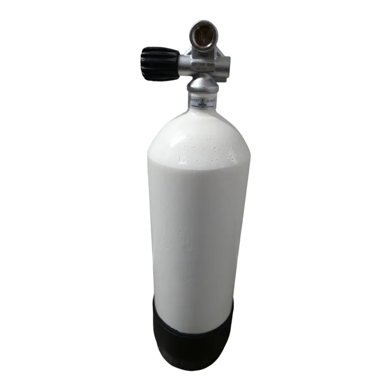 Preisreduziert B-Ware 5 Liter 300bar weiß mit LA-Monoventil links und Lackkratzer