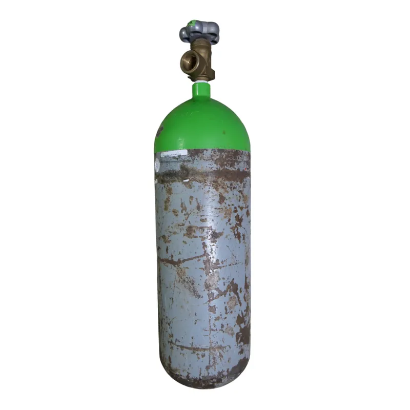 Super-Preis used industrial cylinder 5 liters 200bar with industrial valve and Tüv