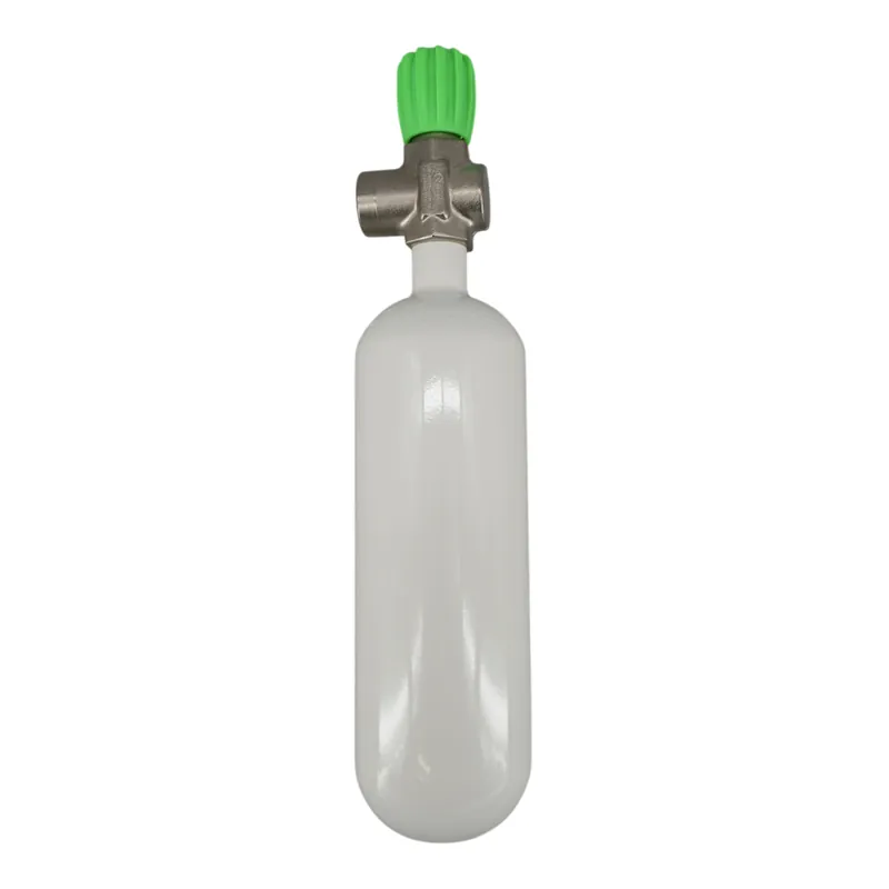 Sonderaktion Tauchflasche 1 Liter 300bar komplett mit S-Ventil Nitrox M26x2