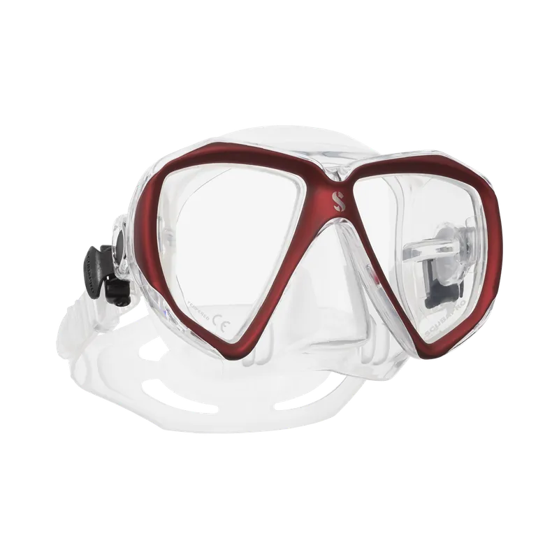 Spectra Tauchmaske Farbe metallic red Preisreduziert