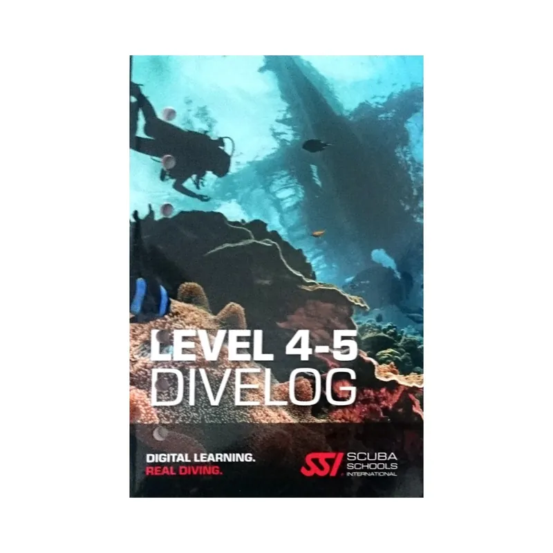 SSI Logbuch Divelog Level 4-5 (76 Tauchgänge) Jetzt Bestellen