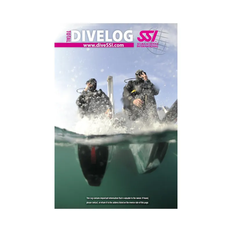 Abverkauf SSI Logbuch Divelog Level 1-3 (24 Dives)