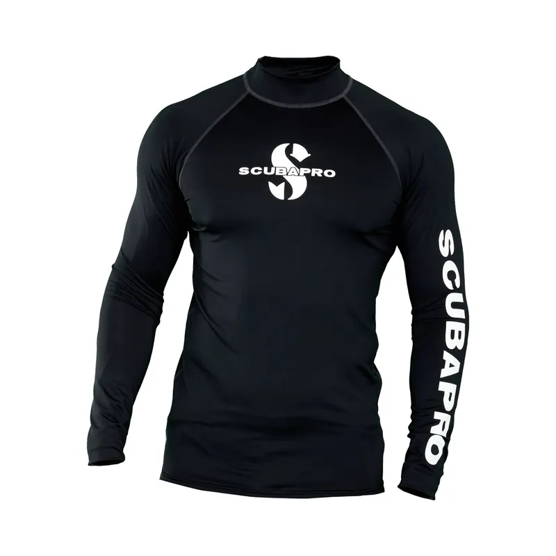 Black Rash Guard long sleeve men size XXL Must-Have