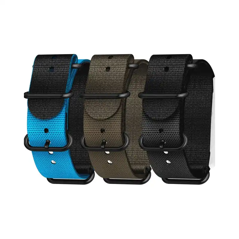 Dive 2 Zulu-Textilarmband 24 mm L Zertifiziert