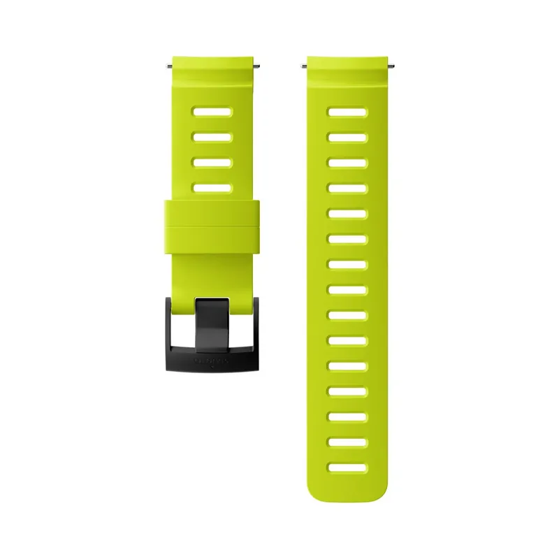 Zertifiziert Wrist band Set for D5 colour lime/black Size M