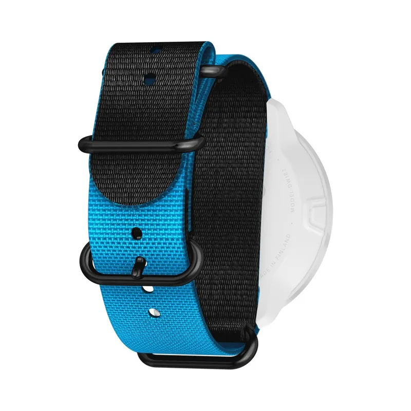 Neuheit Dive 2 Zulu-textile wrist band 24 mm L colour blue/black