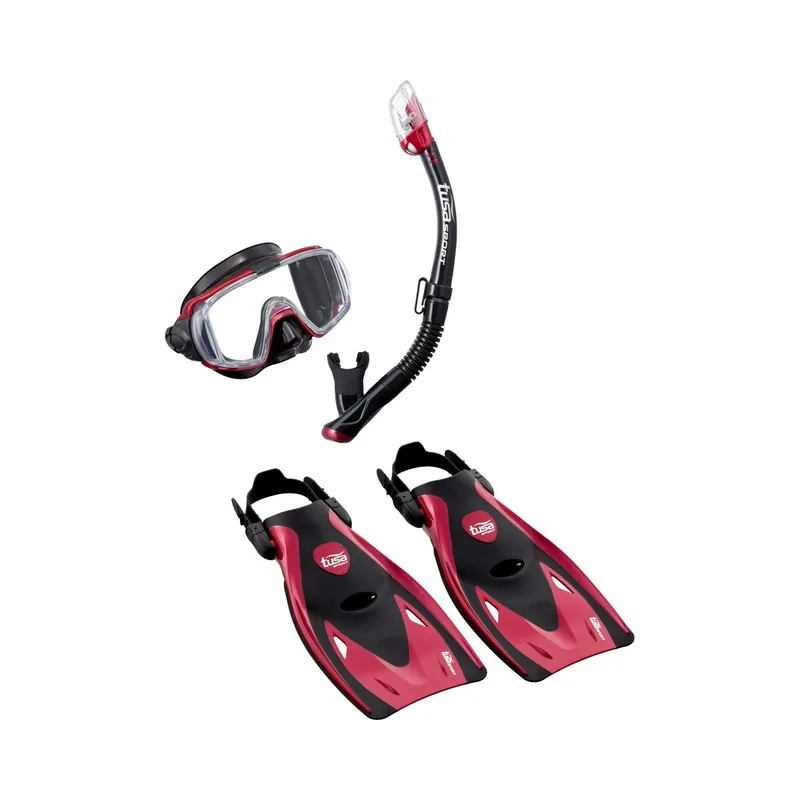 Preisknaller Visio Tri-Ex Adult Travel Set colour QBMetallic Red (QB-MDR) size M