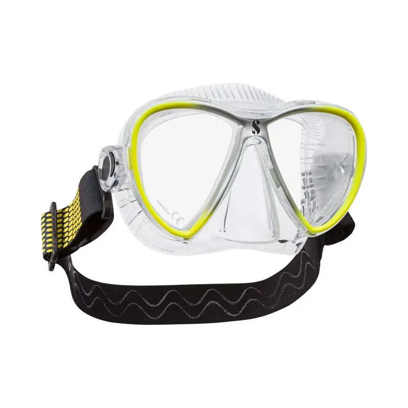 Super-Preis Synergy Twin with comfort strap colour yellow-silver / clear
