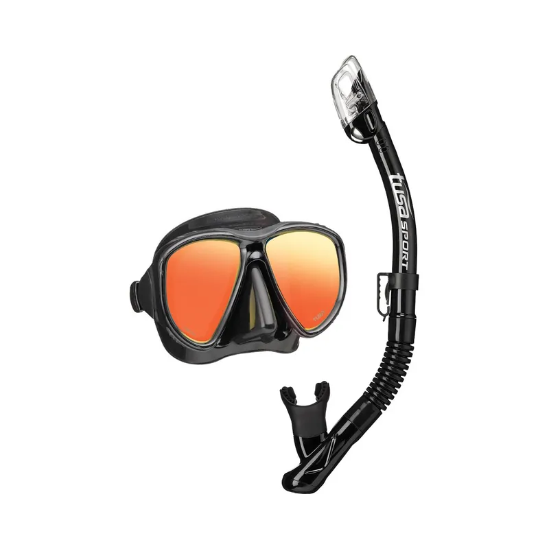 Powerview Adult Dry Combo Mirror Farbe Mirror QB Black (MQB-BKB) Highlight