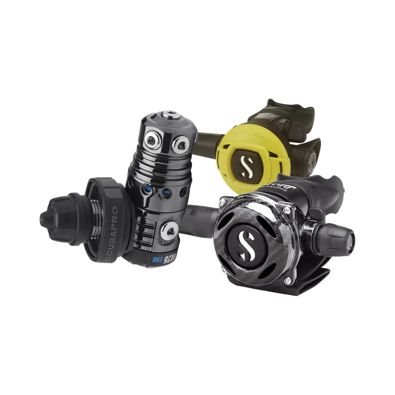 Regulator set MK25 EVO Black Tech DIN / A700 Carbon Black Tech / S270 Oct. Mega-Angebot