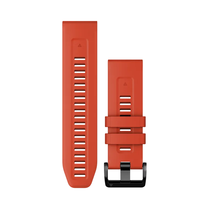 Bestpreis QUICKFIT®-Watchstrap 26mm Material Silicone Colour flame red