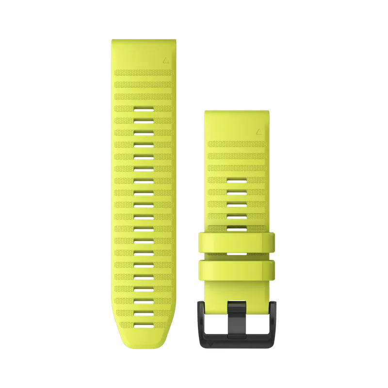 QUICKFIT®-Watchstrap 26mm Material Silicone Colour amp yellow Neuheit