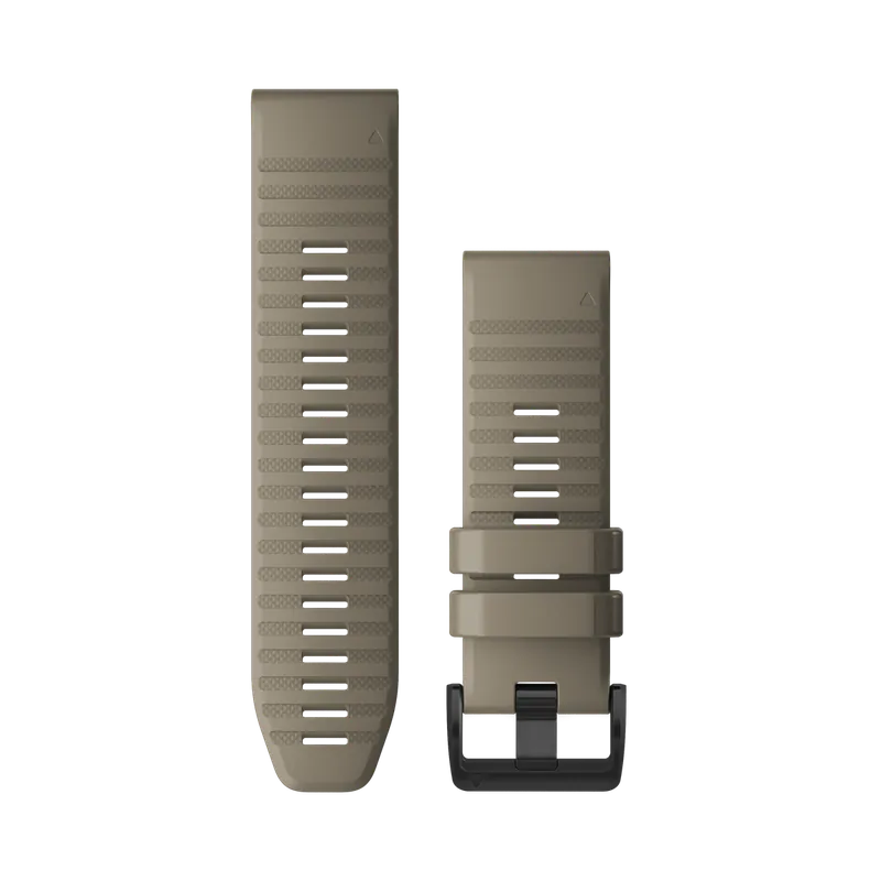 QUICKFIT®-Watchstrap 26mm Material Silicone Colour dark sandstone Neu