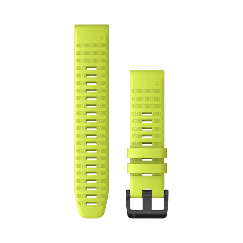 Kracherpreis QUICKFIT®-Watchstrap 22mm Material Silicone Colour amp yellow