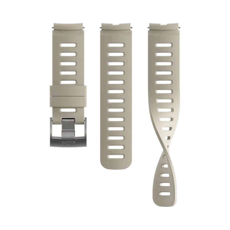 Silicon Strap 22mm colour Sand Grey Aktuell