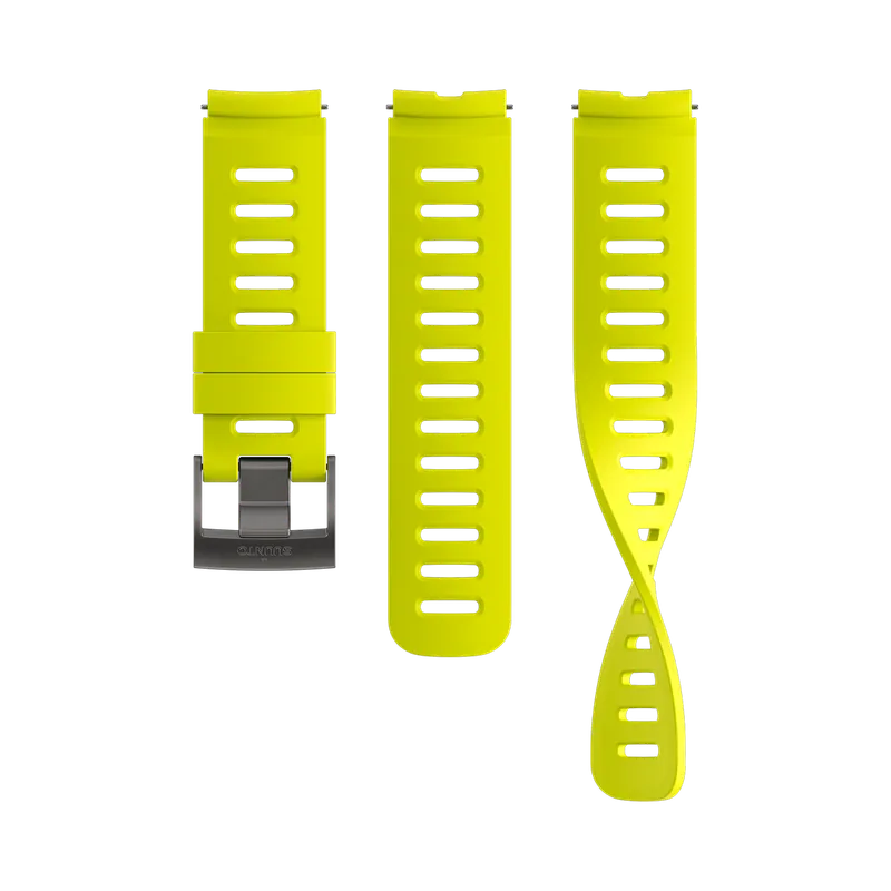 Rabatt Silicon Strap 22mm colour Lemon Yellow