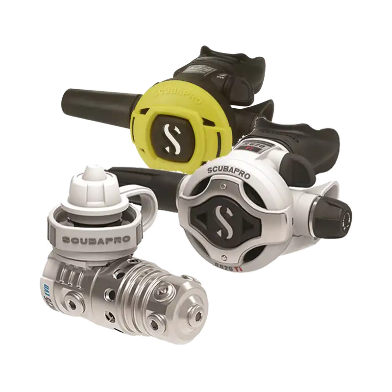 Regulator set MK25 EVO DIN / S620Ti color white / S270 OCTO Expressversand