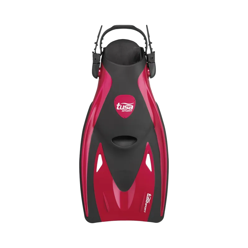 Abverkauf RT Long Blade Snorkel Fin color Metallic Dark Red (MDR) size L 40-46+