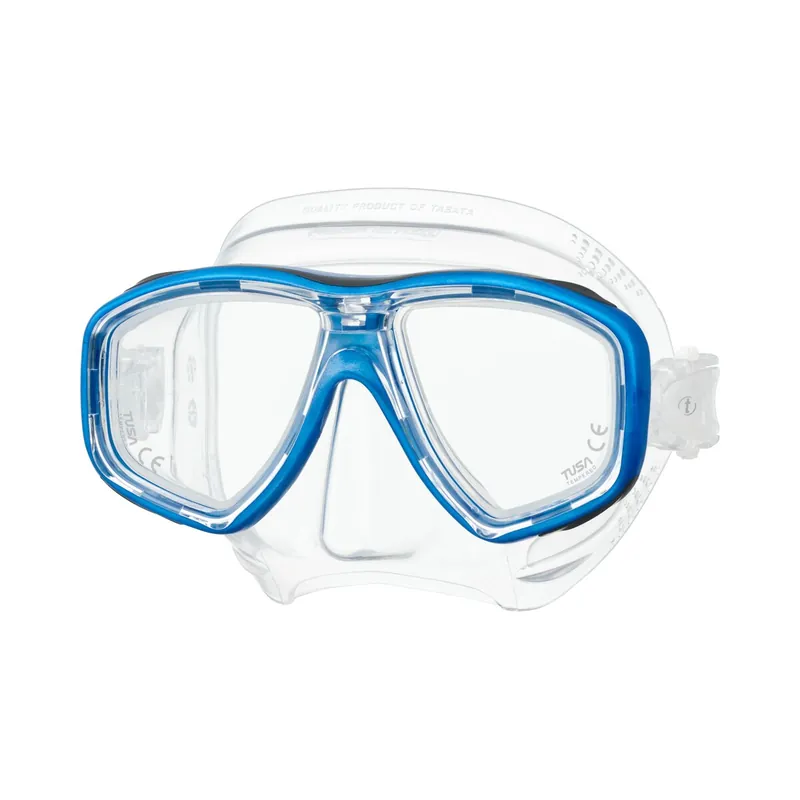 Abverkauf Ceos Tauchmaske mit optional optischen Gläsern fishtail blue (FB)