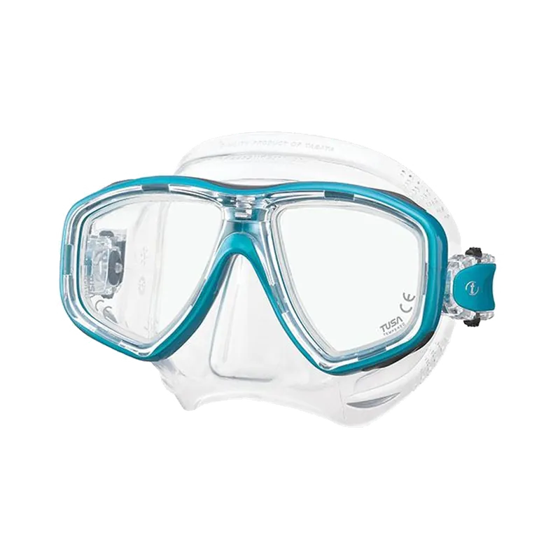 Must-Have Ceos Tauchmaske mit optional optischen Gläsern ocean green (OG)