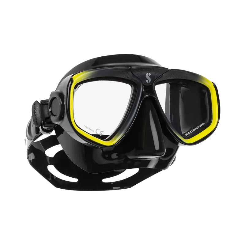 Zoom Evo diving mask with optional optical lenses gelb/schwarz Wochenendangebot