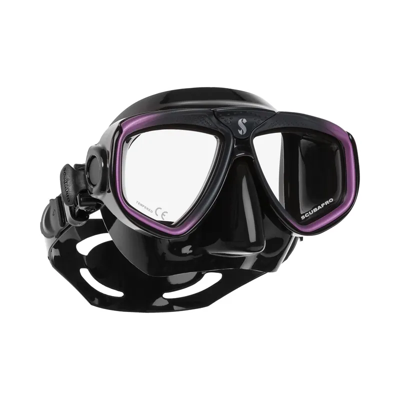 Zoom EvoTauchmaske mit optional optischen Gläsern lila/schwarz Sichere Zahlung