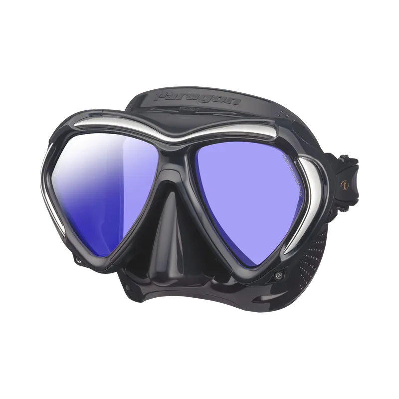 Paragon Tauchmaske mit optional optischen Gläsern QB Black (QB-BKA) Markenware