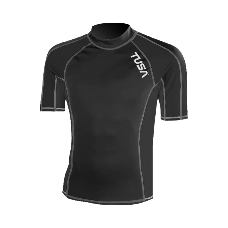 Wochenendangebot Rash Guard Men short sleeve colour black size S