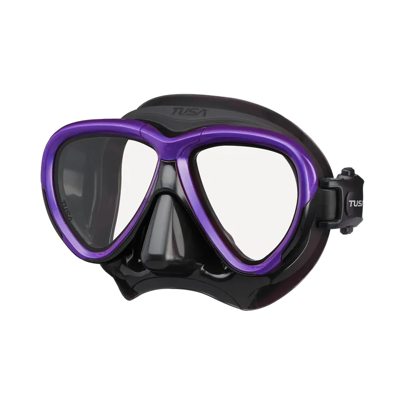 Intega diving mask with optional optical lenses QB vivid purple (QB-VP) Sichere Zahlung