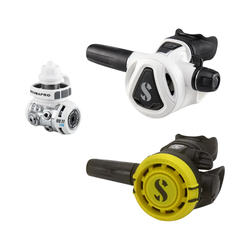 Preisknaller Regulator MK11 EVO / C370 White Edition / R105 / regulator bag / pressure gauge / Inflator hose