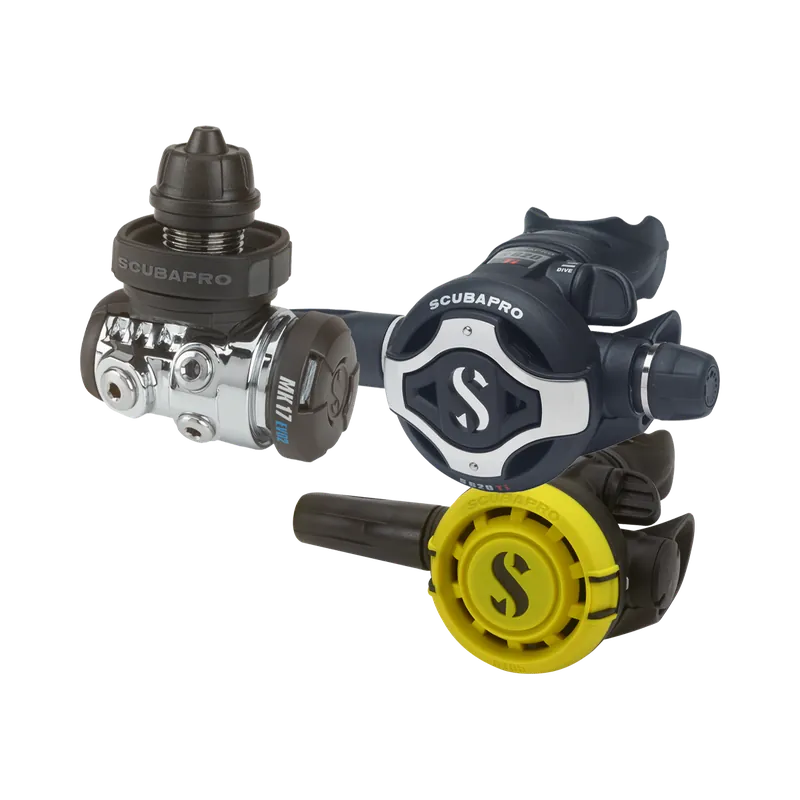 Neue Kollektion Atemreglerset MK17 EVO 2 DIN / S620TI / R105 Octopus