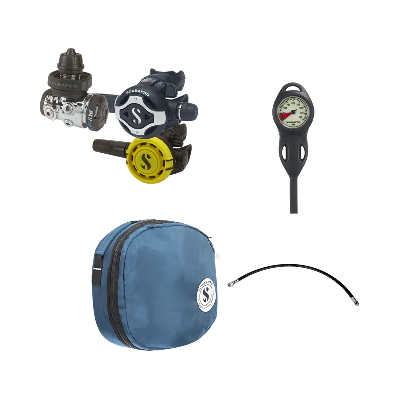 Sonderangebot Scubapro Regulator Set MK17 EVO 2 DIN / S620Ti / R105 with Scubapro accessories