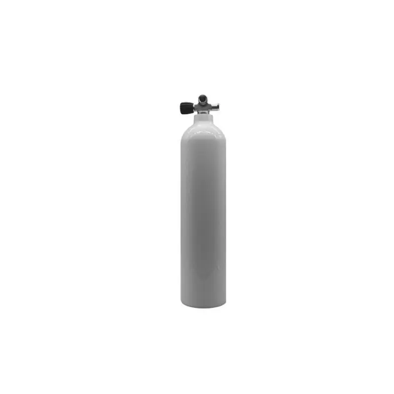 Jetzt Bestellen MES 7 L / 200 bar Aluflasche weiß 200 bar mit Ventil 12544-LI