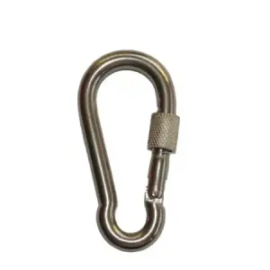 Top-Preis M&M Karabiner mit Schraubverschluss - 80 mm