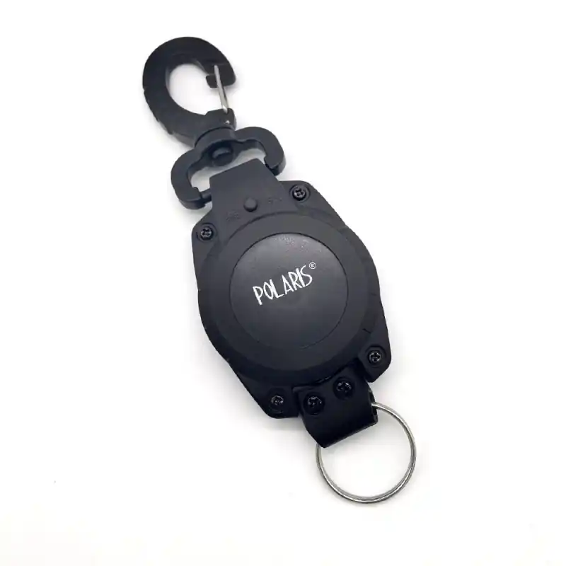 Polaris Retractor mit 90cm Edelstahlsehne (Stopp-Funktion) Garantierte Lieferung