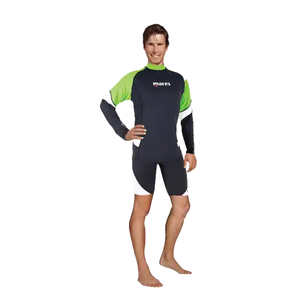 Mares Rash Guard Loose Fit (2017) - Langarm - Herren Jetzt Kaufen