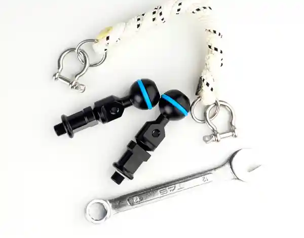 Nauticam Rope Lanyard - Lanyard 17cm & M10 strobe mounting ball set Sofort Bestellen