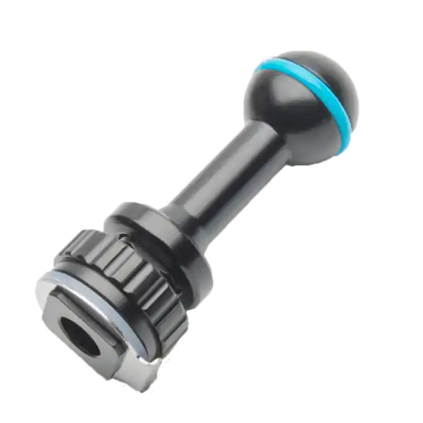 Wochenendangebot Nauticam Kugeladapter *lang* auf Coldshoe - Long strobe mounting ball Ball Adapter for cold shoe