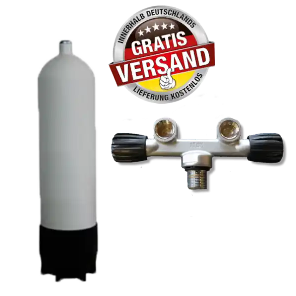 Polaris 10 Liter - 300 bar - Twin Ventil - 12930 Jetzt Kaufen